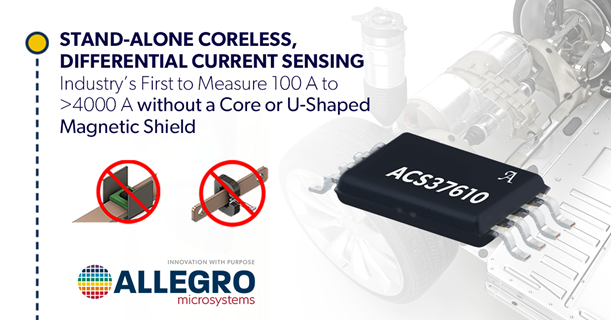 ACS37610 Coreless Current Sensor ACS37610 Coreless Current Sensor